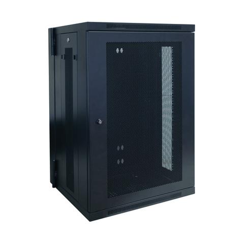 Tripp Lite SRW18US SmartRack 18U Low-Profile Switch-Depth Wall-Mount Rack Enclosure Cabinet, Hinged Back