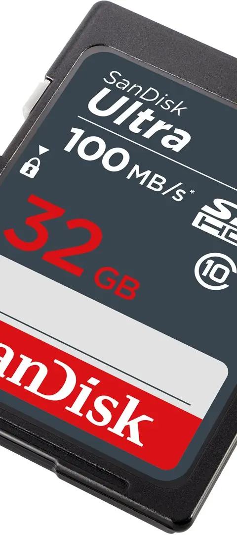 SanDisk Ultra 32GB SDHC Mem Card 100MB/s UHS-I Class 10