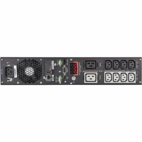 Eaton 9PX 3000i RT2U Netpack Li-Ion uninterruptible power supply (UPS) Double-conversion (Online) 3 kVA 2400 W 10 AC outlet(s)