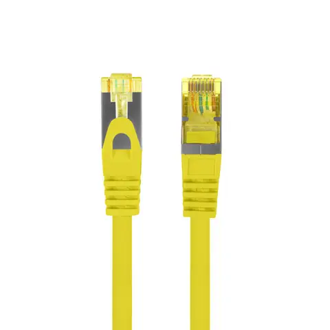 Lanberg PCF6A-10CU-0025-Y networking cable Yellow 0.25 m Cat6a S/FTP (S-STP)
