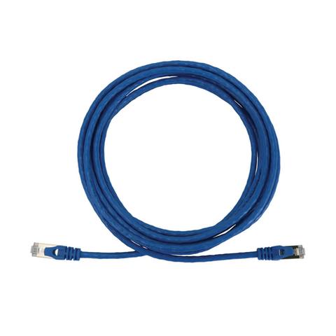 Tripp Lite N262-S10-BL Cat6a 10G Snagless Shielded Slim STP Ethernet Cable (RJ45 M/M), PoE, Blue, 10 ft. (3.1 m)