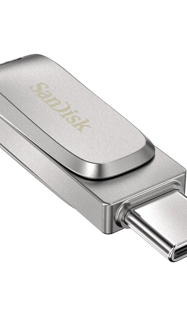 SanDisk Ultra Dual Drive Luxe USB flash drive 512 GB USB Type-A / USB Type-C 3.2 Gen 1 (3.1 Gen 1) Stainless steel