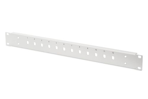 Steel Frontplate for 12 ST/SX couplers