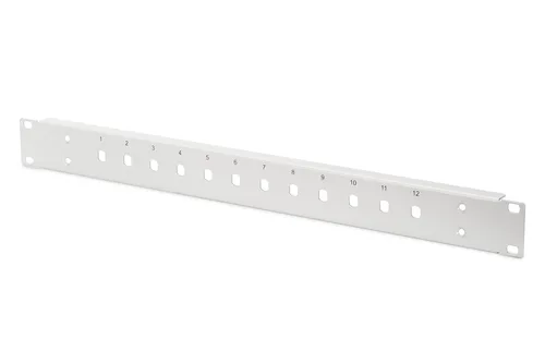 Steel Frontplate for 12 ST/SX couplers