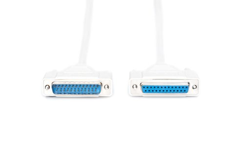 Digitus Datatransfer extension cable, D-Sub25/M - D-Sub25/F