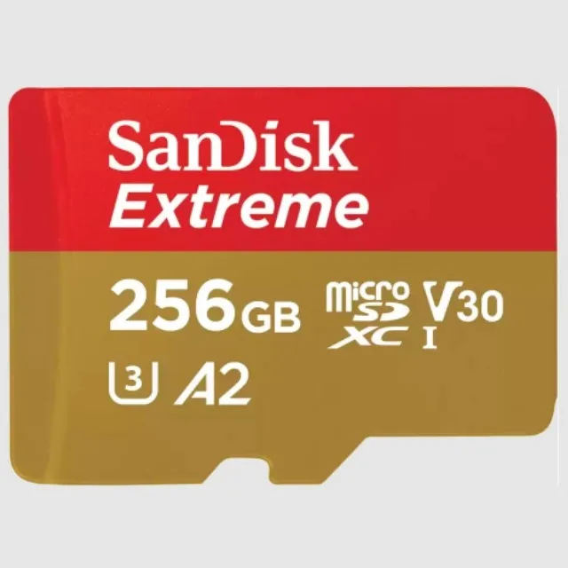 SanDisk Extreme 256 GB MicroSDXC UHS-I Class 3