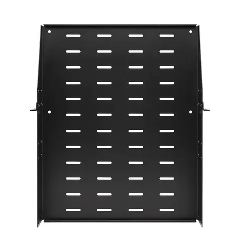 Tripp Lite SRSHELF2PUNIV SmartRack Universal-Mount Steel Rack Shelf - 2U, Vented, 21.7 in. Deep, Holds up to 100 lb. (45 kg)