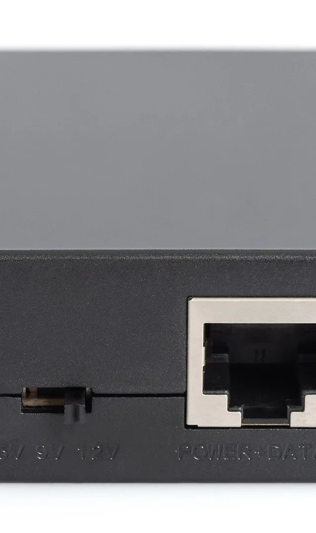 Gigabit Ethernet PoE+ Splitter, 802.3at, 24 W