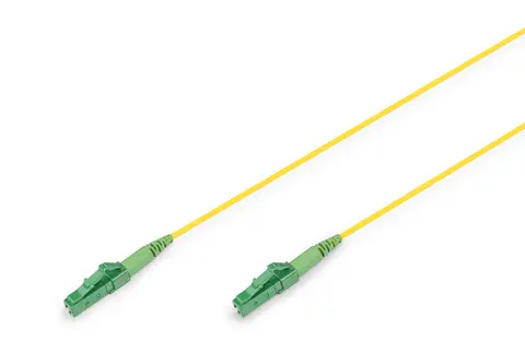 Fiber Optic simplex patch cable, Singlemode, LC/APC - LC/APC, 10 m