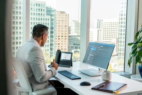 HP Poly CCX 700 Business Media Phone with Open SIP and PoE-enabled