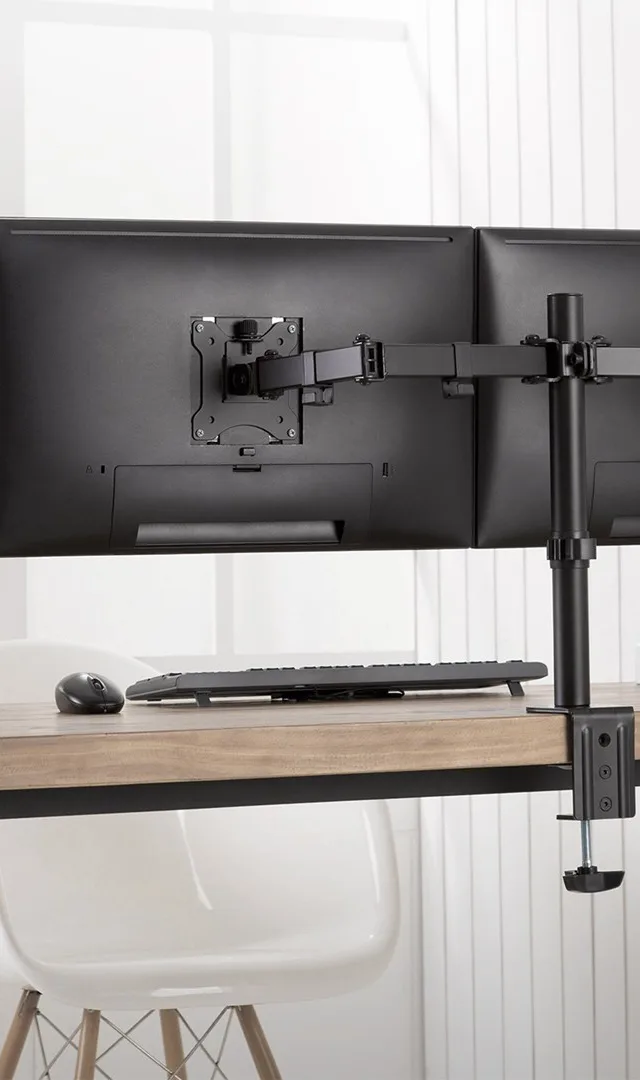 Digitus Dual monitor mount, 2x 32", 2x 8 kg