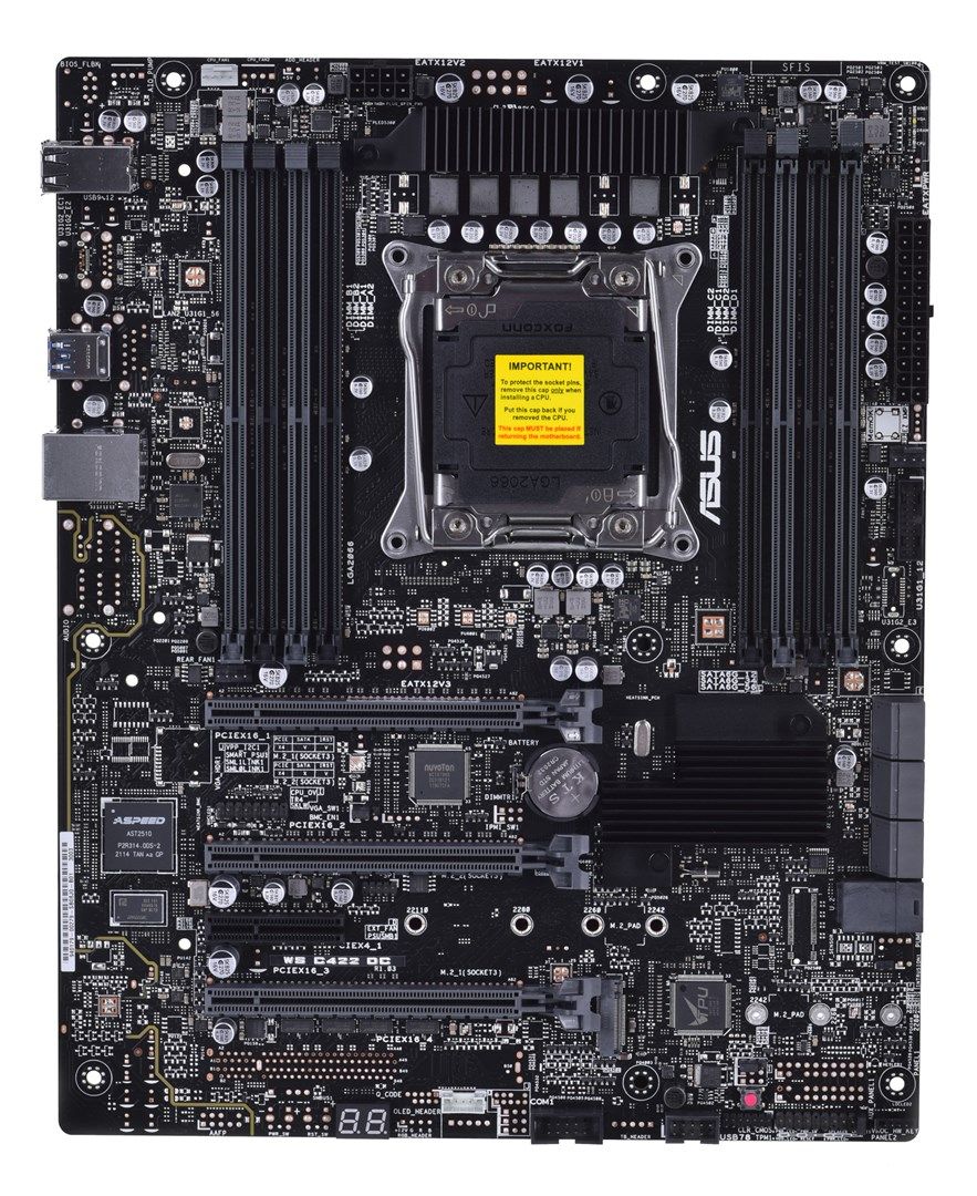 ASUS WS C422 Server Motherboard - Intel C422 Chipset