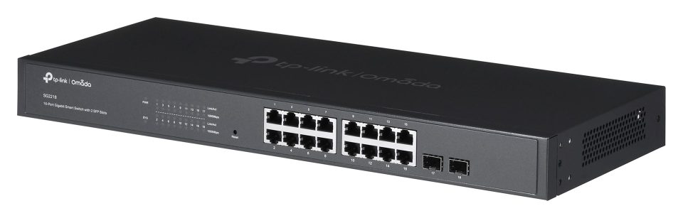 TP-Link Omada 16-Port Gigabit Smart Switch with 2 SFP Slots