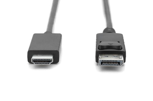 Digitus DisplayPort Adapter Cable, DP - HDMI type A