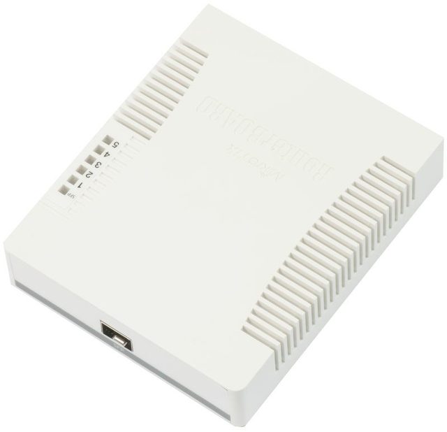 Mikrotik RB260GS Gigabit Ethernet (10/100/1000) Power over Ethernet (PoE) White