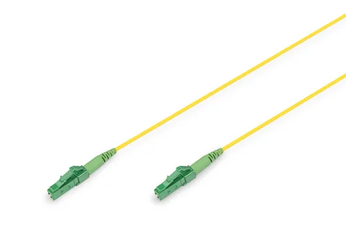 Fiber Optic simplex patch cable, Singlemode, LC/APC - LC/APC, 5 m