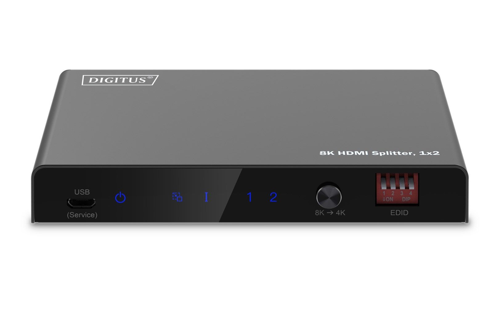 DIGITUS HDMI Switch 1x2 - 8K/60Hz HDMI 2.1 Splitter