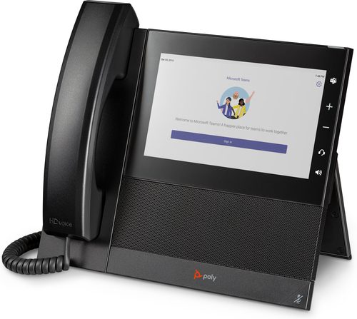 HP Poly CCX 600 Business Media Phone for Microsoft Teams and PoE-enabled
