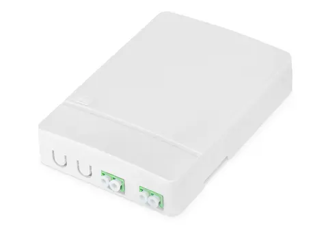 Digitus FTTH Enclosure with 2 x LC/APC DX couplers