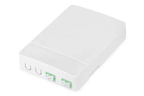 Digitus FTTH Enclosure with 2 x LC/APC DX couplers