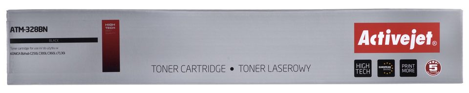 Activejet ATM-328BN Konica Minolta replacement toner for Konica Minolta TN328K; Supreme; 28000 pages; black
