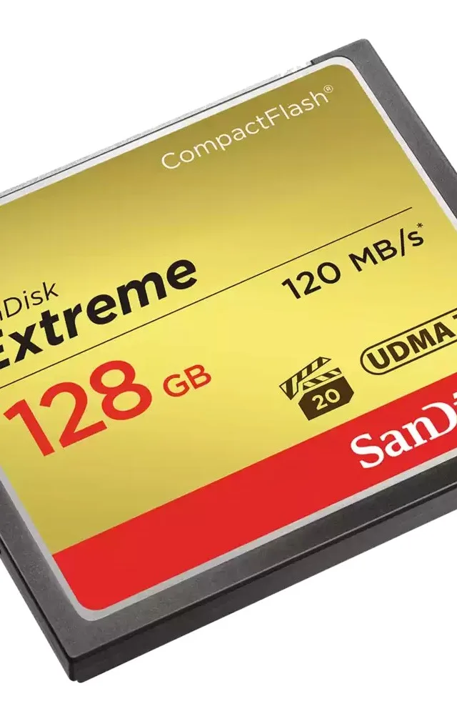 SanDisk CF Extreme 128GB CompactFlash