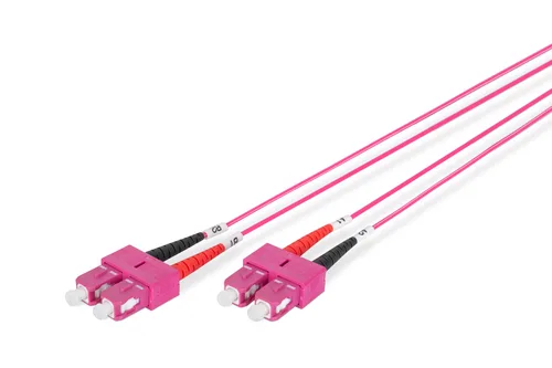 Digitus Fiber Optic Multimode Patch Cord, OM4, SC / SC