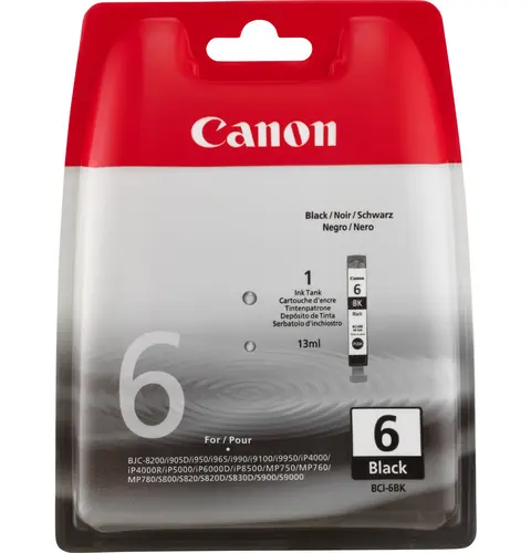 Canon BCI-6BK Black Ink Cartridge