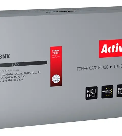 Activejet ATH-53NX toner (replacement for HP 53X Q7553X, Canon CRG-715H; Supreme; 7900 pages; black)