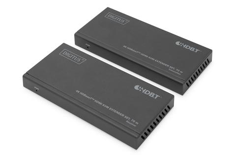 Digitus 4K HDBaseT™ HDMI KVM extender set, 70 m