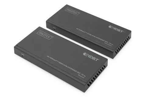 Digitus 4K HDBaseT™ HDMI KVM extender set, 70 m