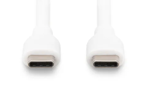 Digitus USB-C silicone connection cable, 0.5m, white
