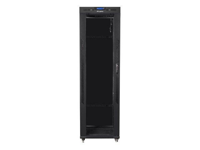 Lanberg FF01-6842-12BL rack cabinet 42U Freestanding rack Black