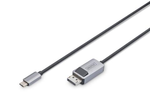 Digitus USB-C - DisplayPort adapter cable, 8K / 30 Hz