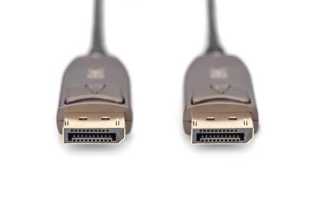 Digitus DisplayPort AOC Hybrid Fiber Optic Cable, UHD 8K, 10 m