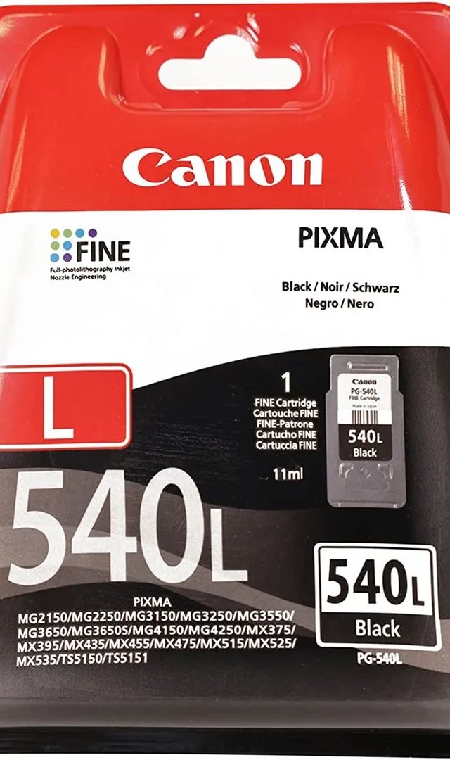 Canon PG-540L ink cartridge 1 pc(s) Original Standard Yield Black