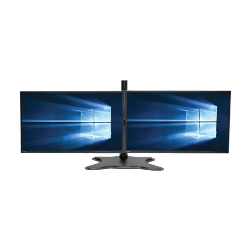 Tripp Lite DDR1327SDD Dual-Monitor Desktop Mount Stand for 13" to 27" Flat-Screen Displays