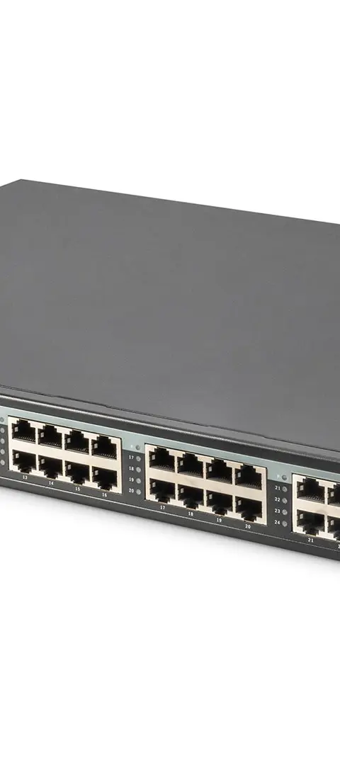 Digitus 24 Port 10G Ethernet PoE+ Injector, 802.3at, 370 W