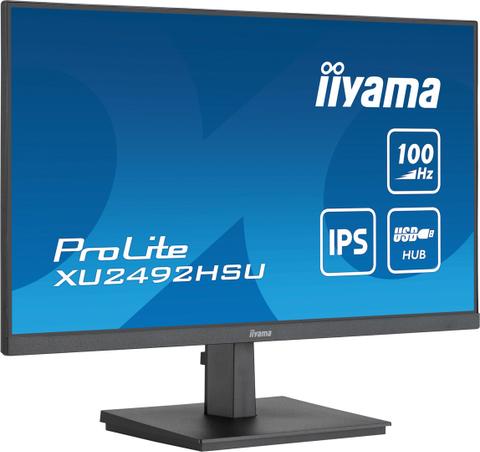 iiyama ProLite XU2492HSU-B6 computer monitor 60.5 cm (23.8") 1920 x 1080 pixels Full HD LED Black