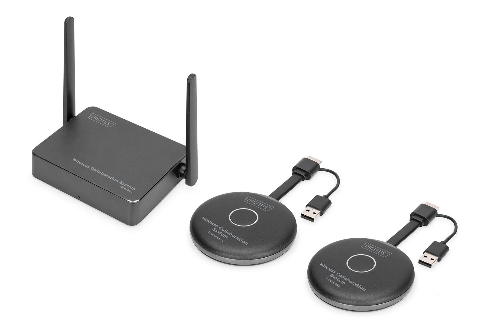 Digitus Wireless Collaboration System HDMI - 2 TX, 1 RX