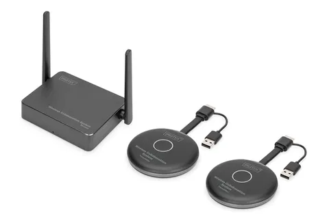 Digitus Wireless Collaboration System HDMI - 2 TX, 1 RX