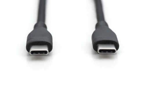 Digitus USB-C silicone connection cable, 2m, black