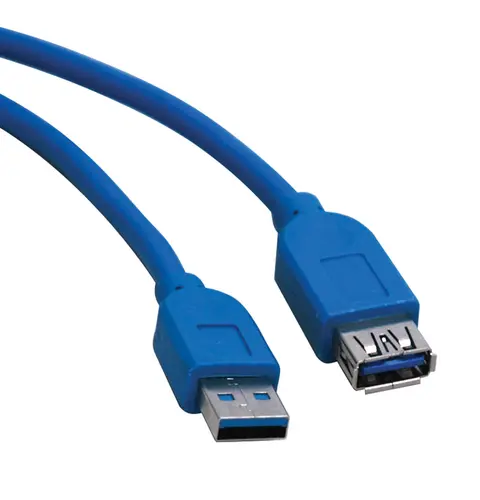 Tripp Lite U324-010 USB 3.0 SuperSpeed Extension Cable (A M/F), Blue, 10 ft. (3.05 m)