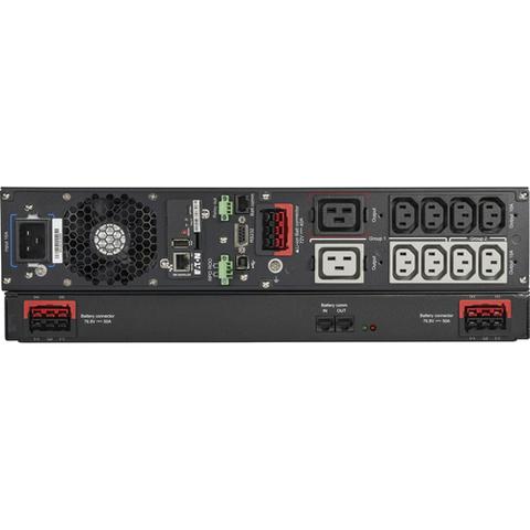 Eaton 9PXEBM72RT1U-L uninterruptible power supply (UPS) Double-conversion (Online) 2.2 kVA 2200 W 10 AC outlet(s)