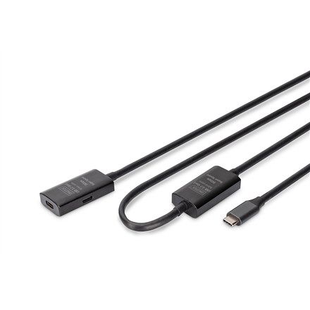 Digitus Active USB 3.2 Gen1 5G extension cable, USB-C - USB-C, 10m