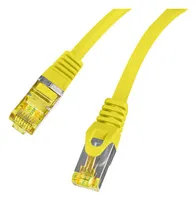Lanberg PCF6A-10CU networking cable Yellow 1 m Cat6a S/FTP (S-STP)
