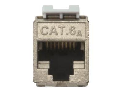 Digitus CAT 6A Keystone module, shielded with intelligent cable manager, set (24 pieces)
