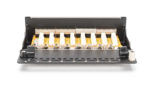 Digitus Desktop CAT 6, class E patch panel, shielded