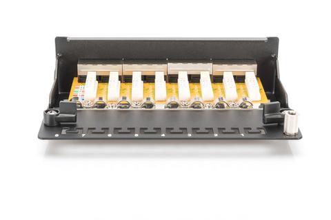Digitus Desktop CAT 6, class E patch panel, shielded