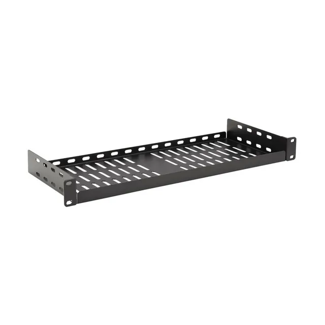 Tripp Lite SRSHELF2P1USHRT SmartRack Cantilever Fixed Steel Rack Shelf - 1U, Vented, 7 in. (17.8 cm) Deep, Holds up to 40 lb. (18 kg)